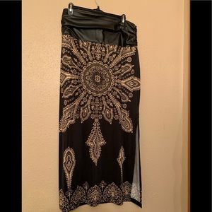 Venus XL Maxi Skirt with Side Slits
